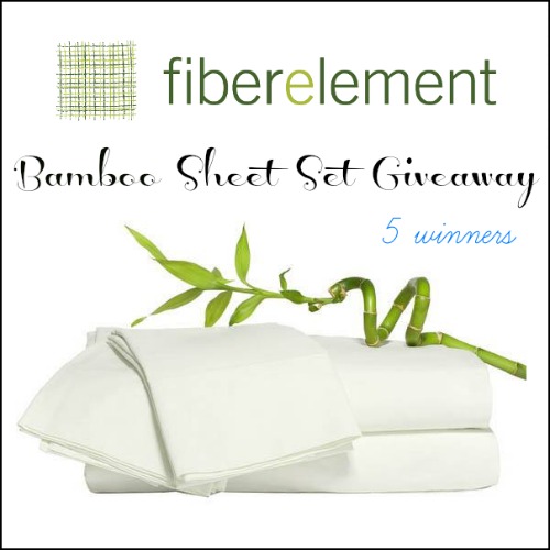 #fiberelements #bamboosheets #giveaway