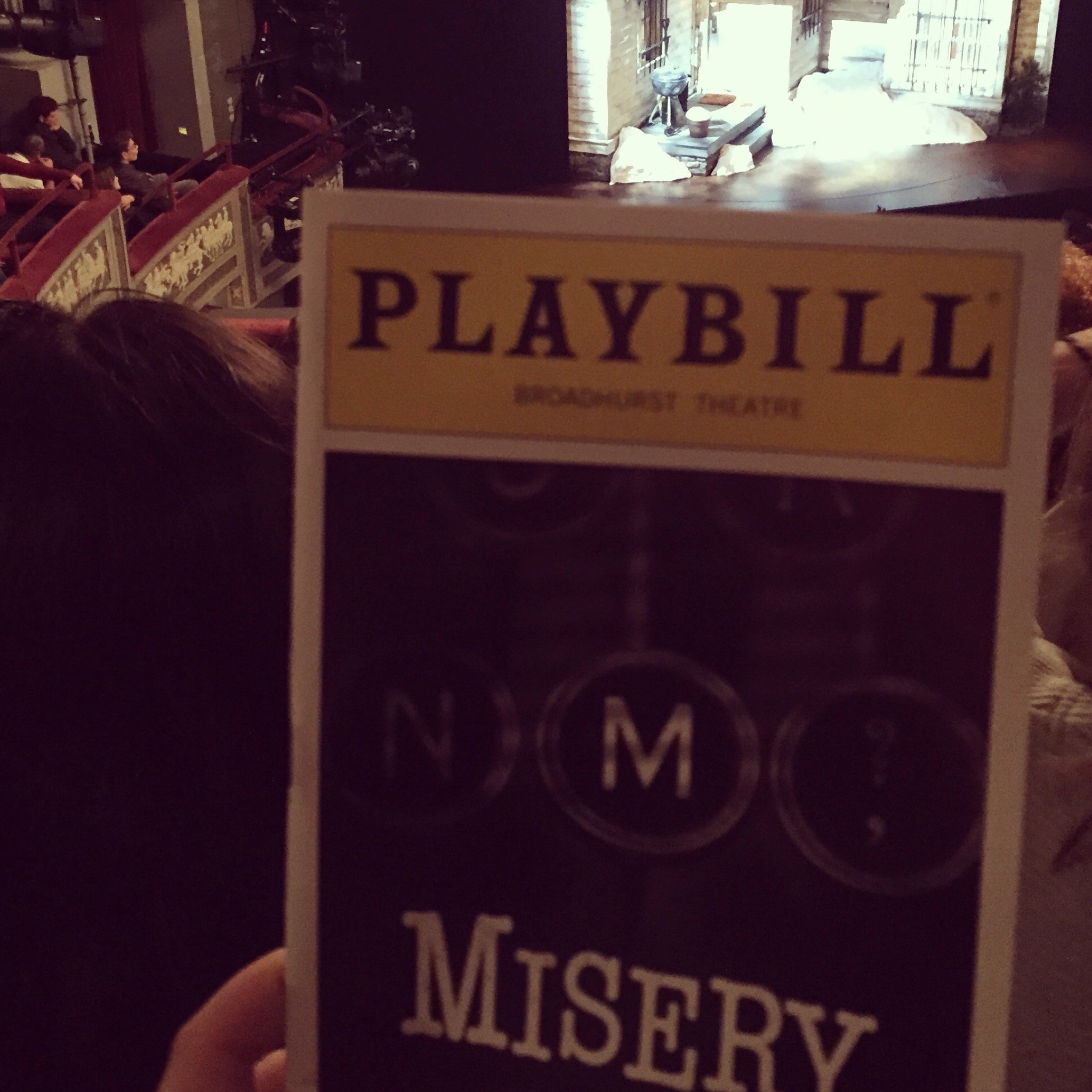 misery, misery on broadway, misery broadway, misery play, nyc shows, broadway shows, bruce willis, reviews, entertainment