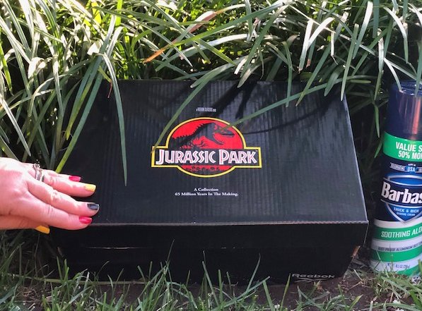 Reebok x Jurassic Park collection, Reebok x Jurassic Park sneakers, Jurassic Park sneakers, sneaker collaborations, movie apparel, cool sneakers, Reebok giveaway 