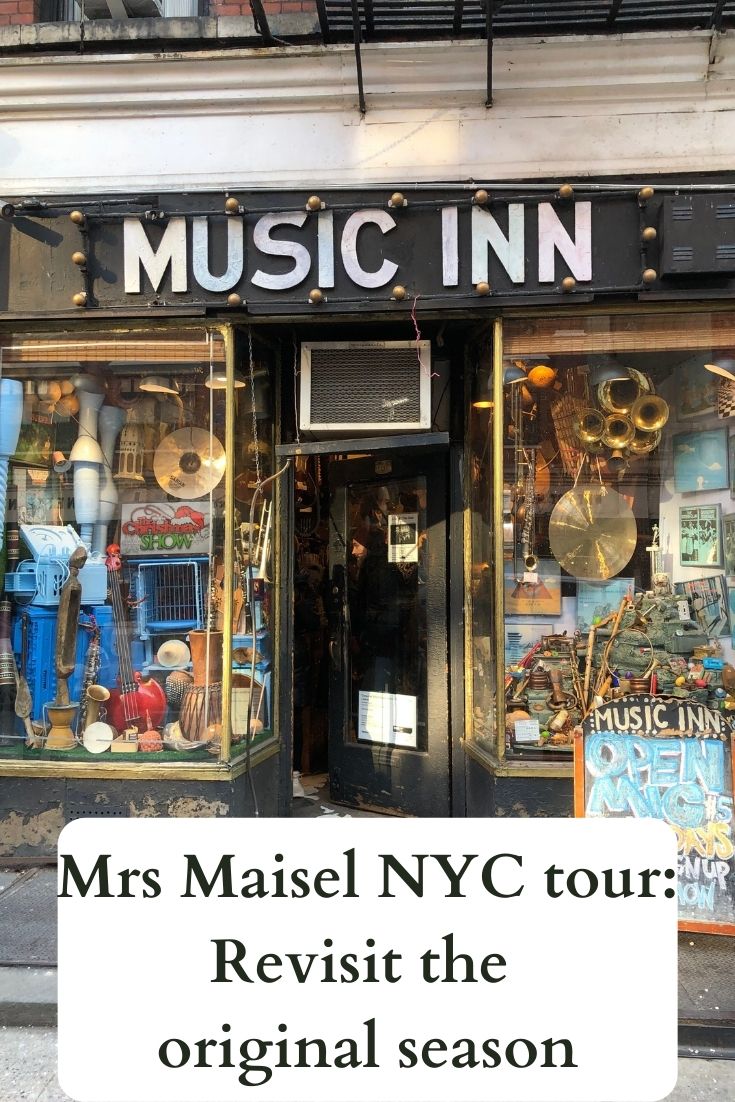 Mrs Maisel Nyc tour, on location tours, Marvelous Mrs Maisel location tour, nyc tv show tours